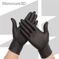 Black Nitrile Gloves Box 100pcs - Monocure3D
