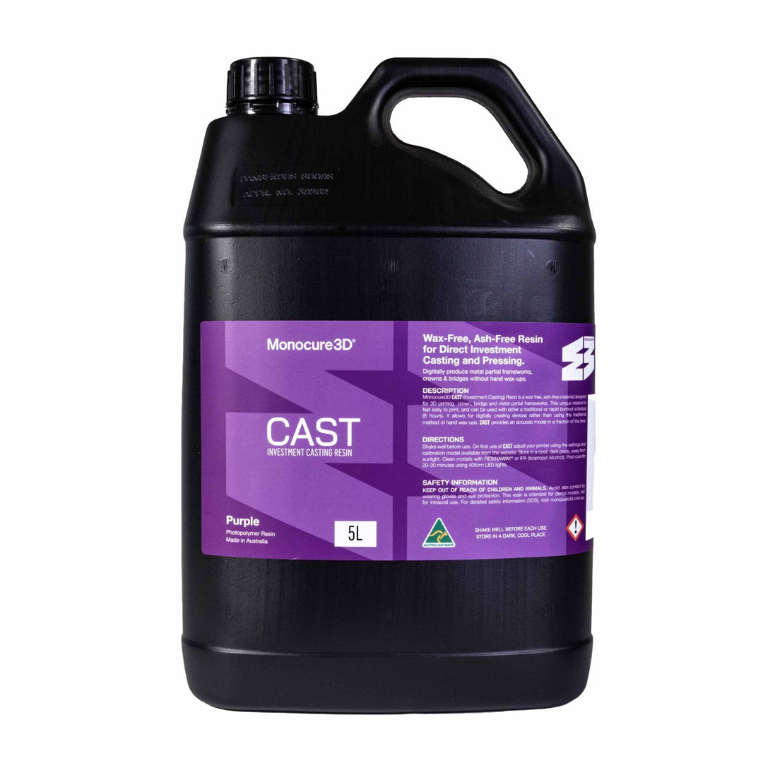 CAST Dental Investment Casting Resin - Monocure3D