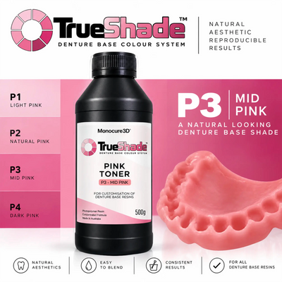 Denture Base + TrueShade™ Bundle - Monocure3D