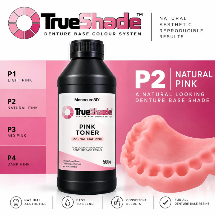 Denture Base + TrueShade™ Bundle - Monocure3D