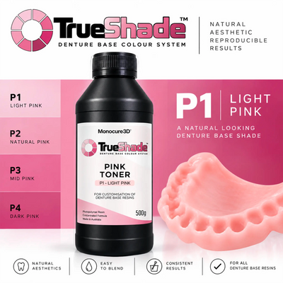 Denture Base + TrueShade™ Bundle - Monocure3D