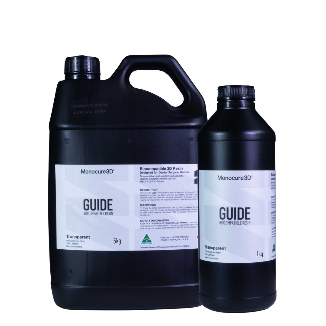 GUIDE Biocompatible Dental Resin - Monocure3D