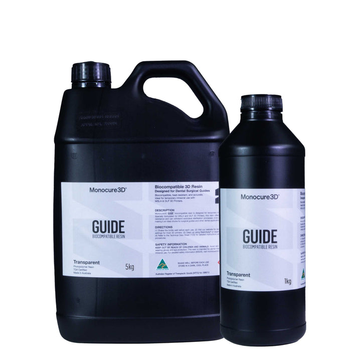 GUIDE Biocompatible Dental Resin - Monocure3D