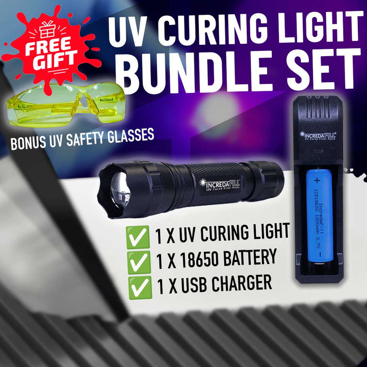 IncredaFILL® UV Curing Kit - Monocure3D
