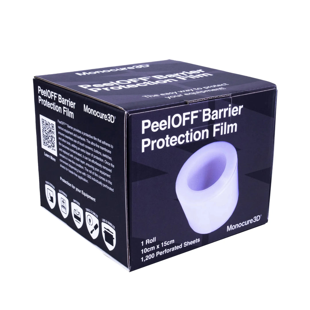 PeelOFF Barrier Protection Film - Monocure3D