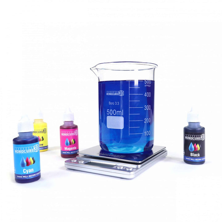 Resin Measuring Beakers | 250ml, 500ml, 1000ml (Size Options) - Monocure3D