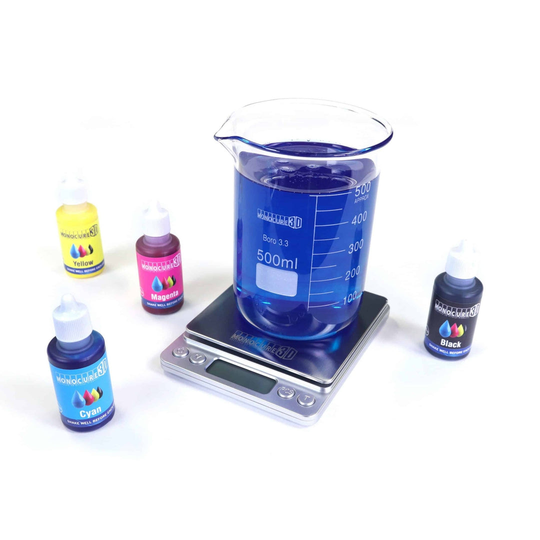 Resin Measuring Beakers | 250ml, 500ml, 1000ml (Size Options) - Monocure3D