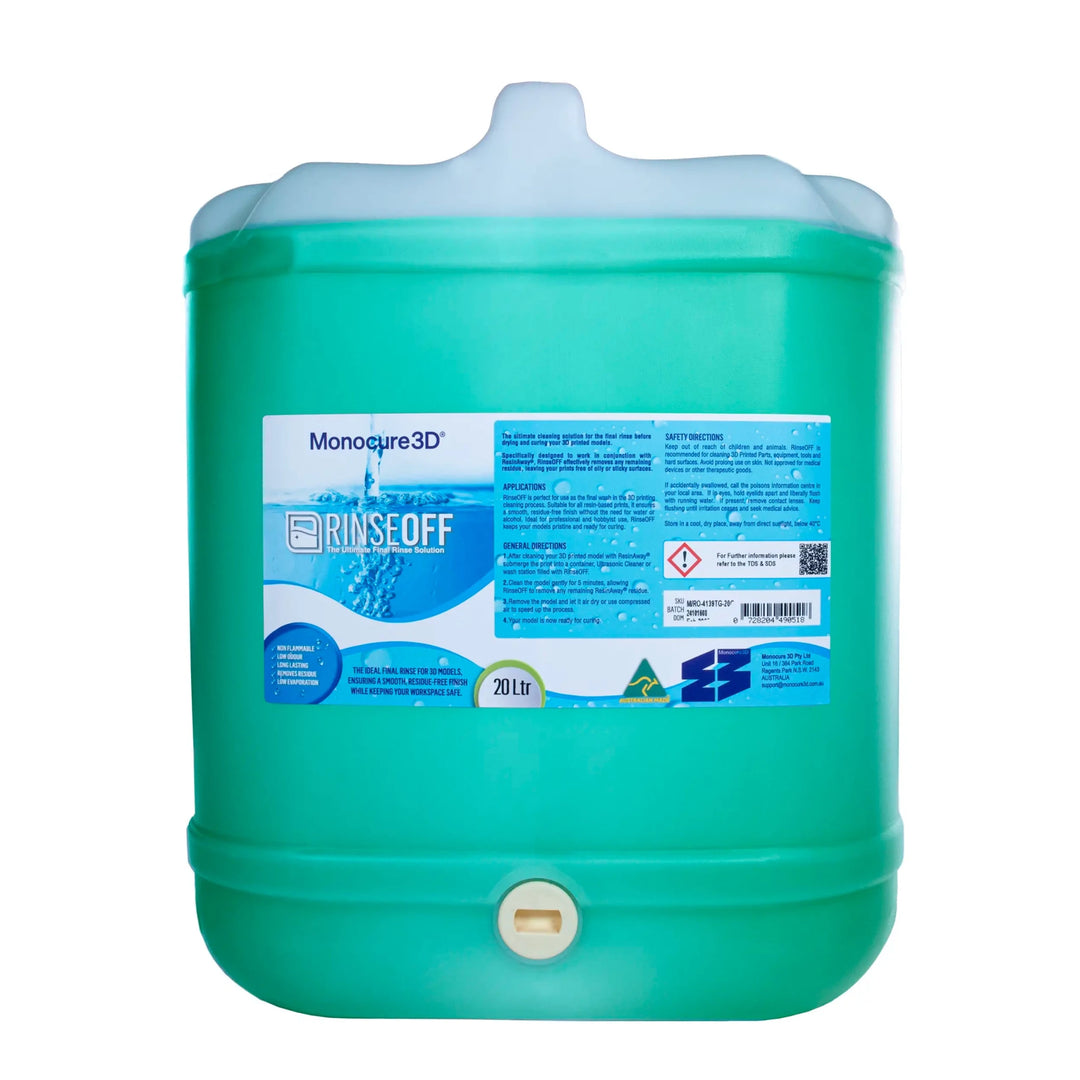 RinseOFF - Final Clean - Monocure3D