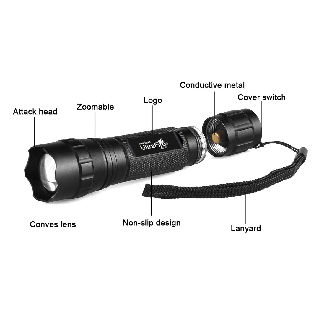 UV LED 395nm Torch for IncredaFILL - Monocure3D
