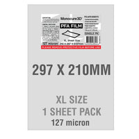 XL PFA (nFEP) Film - Monocure3D
