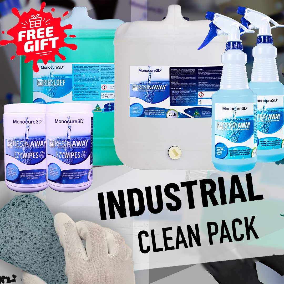 Industrial 3D Print Cleaning Pack