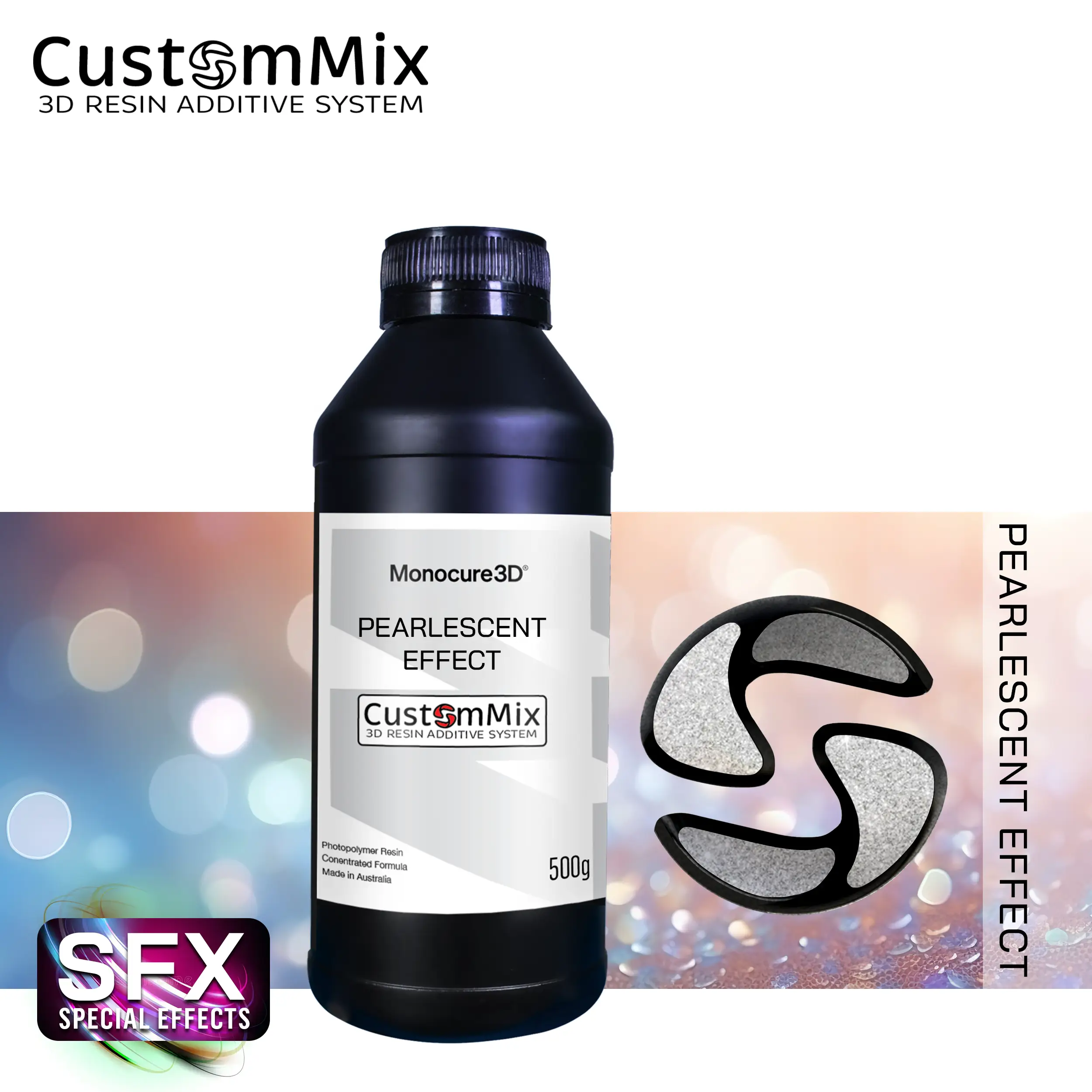 CustomMix Pearlescent effect