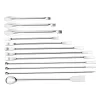 12pcs Stainless Lab Stirrer Set